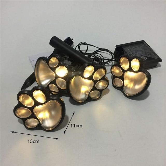 Playful Meow - Solar Cat Paw LED Outdoor Lights (4pcs)- Review