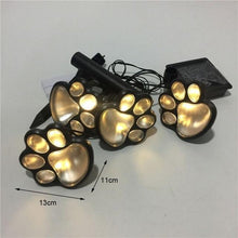 Load image into Gallery viewer, Playful Meow - Solar Cat Paw LED Outdoor Lights (4pcs)- Review
