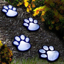 Load image into Gallery viewer, Playful Meow - Solar Cat Paw LED Outdoor Lights (4pcs)- Review
