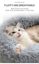 Load image into Gallery viewer, Playful Meow - Soufflé Anxiety Relief Cat Bed - 2021 UPGRADED WITH DETACHABLE COVER!- Review
