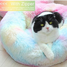 Load image into Gallery viewer, Playful Meow - Soufflé Anxiety Relief Cat Bed - 2021 UPGRADED WITH DETACHABLE COVER!- Review
