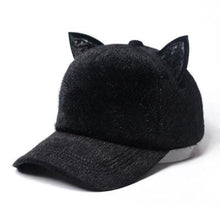 Load image into Gallery viewer, Sparkly Ears Velvet Cap
