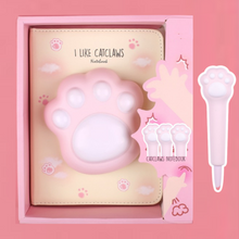 Load image into Gallery viewer, Playful Meow - Squishy Cute Cat Notebook Set- Review

