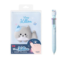 Load image into Gallery viewer, Playful Meow - Squishy Cute Cat Notebook Set- Review
