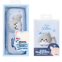 Load image into Gallery viewer, Playful Meow - Squishy Cute Cat Notebook Set- Review
