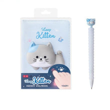 Load image into Gallery viewer, Playful Meow - Squishy Cute Cat Notebook Set- Review
