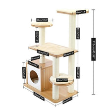 Load image into Gallery viewer, Playful Meow - Stylish Cat Condos Cat Tree Tower- Review
