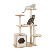 Load image into Gallery viewer, Playful Meow - Stylish Cat Condos Cat Tree Tower- Review
