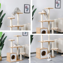 Load image into Gallery viewer, Playful Meow - Stylish Cat Condos Cat Tree Tower- Review
