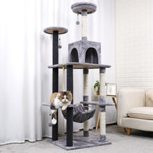 Load image into Gallery viewer, Playful Meow - Stylish Cat Condos Cat Tree Tower- Review
