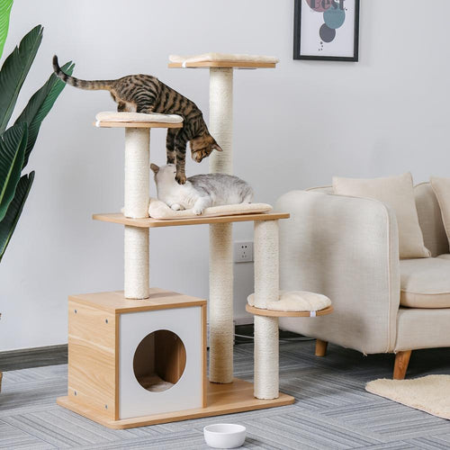 Playful Meow - Stylish Cat Condos Cat Tree Tower- Review