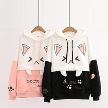 Load image into Gallery viewer, Sweet Cat Harajuku Hoodie
