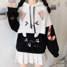Load image into Gallery viewer, Sweet Cat Harajuku Hoodie
