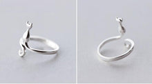 Load image into Gallery viewer, Playful Meow - Sweet Cute Cat Ring (925 Silver)- Review
