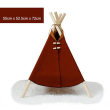 Load image into Gallery viewer, Teepee Tent Pets Cave
