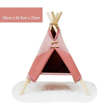Load image into Gallery viewer, Teepee Tent Pets Cave
