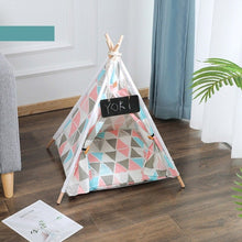 Load image into Gallery viewer, Teepee Tent Pets Cave
