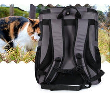 Load image into Gallery viewer, Playful Meow - &quot;The Armstrong&quot; XL Cat Backpack- Review

