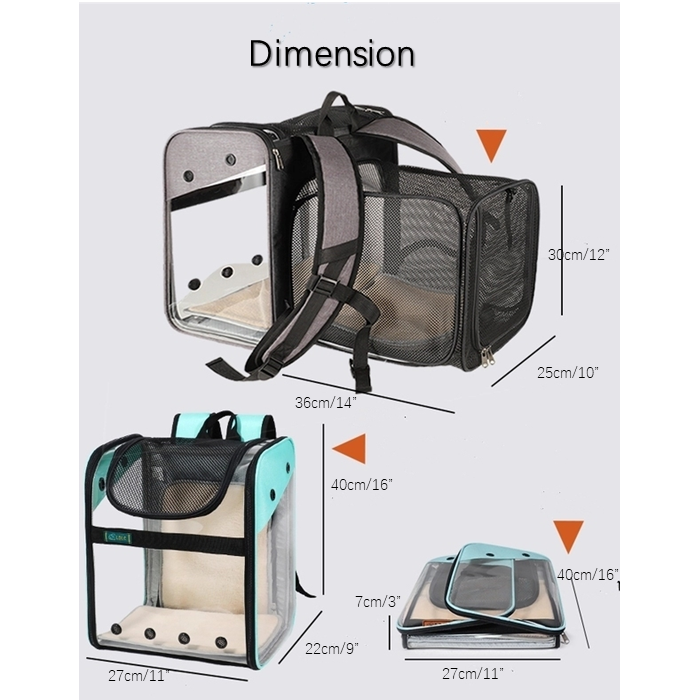 Playful Meow - "The First Class Cabin" Extendable Transparent Cat Backpack- Review
