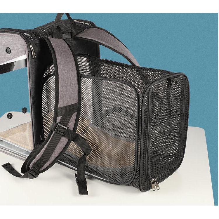 Playful Meow - "The First Class Cabin" Extendable Transparent Cat Backpack- Review