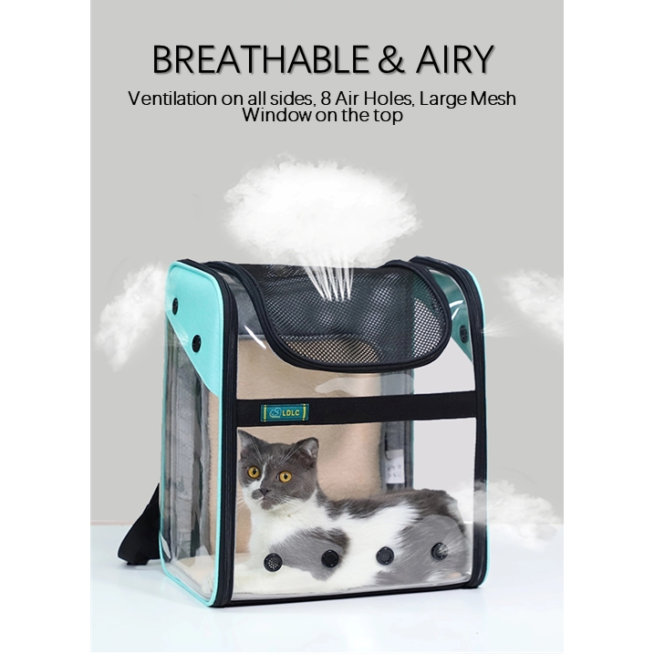 Playful Meow - "The First Class Cabin" Extendable Transparent Cat Backpack- Review