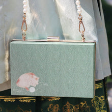 Load image into Gallery viewer, Playful Meow - Vintage Style Satin Box Bag- Review
