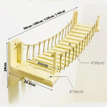 Load image into Gallery viewer, Wall-Mounted Cat Bridge
