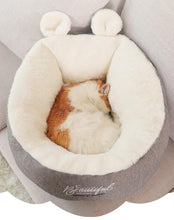 Load image into Gallery viewer, Playful Meow - Warm and Cozy Bunny Cat Bed- Review
