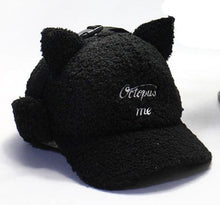 Load image into Gallery viewer, Winter Cat Ears Aviator Cap

