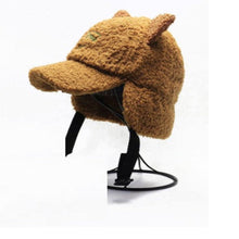 Load image into Gallery viewer, Winter Cat Ears Aviator Cap
