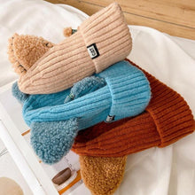 Load image into Gallery viewer, Winter Cat Ears Knitted Beanie
