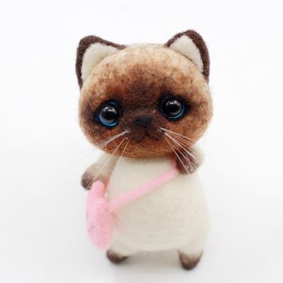Playful Meow - Wool Felt Cute Cat DIY Kit- Review