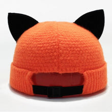 Load image into Gallery viewer, Woolen Cat Ears Docker Hat [Adjustable]
