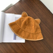 Load image into Gallery viewer, Woolly Cat Ears Bucket Hat
