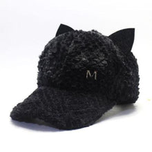 Load image into Gallery viewer, Woolly Cat Ears Cap
