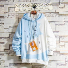 Load image into Gallery viewer, Yin Yang Cats Drawstring Hoodie
