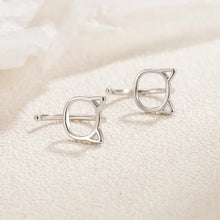 Load image into Gallery viewer, Classic Chic Cat Earrings [925 Sterling Silver]
