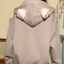 Load image into Gallery viewer, Sweet Cat Ears Oversized Hoodie
