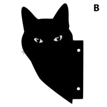 Load image into Gallery viewer, Funny Gaze Black Cat Yard Sculpture
