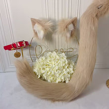 Load and play video in Gallery viewer, Nekomimi Cat Ears, Tails and Collar Set
