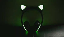 Load and play video in Gallery viewer, Colorful Cat Ear Bluetooth Headphones
