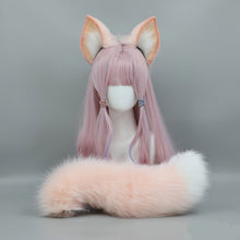 Load image into Gallery viewer, Handmade Fur Ear &amp; Tail Set
