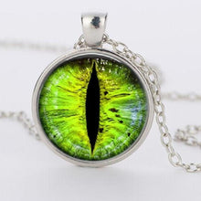 Load image into Gallery viewer, Vintage Cat&#39;s Eye Necklace
