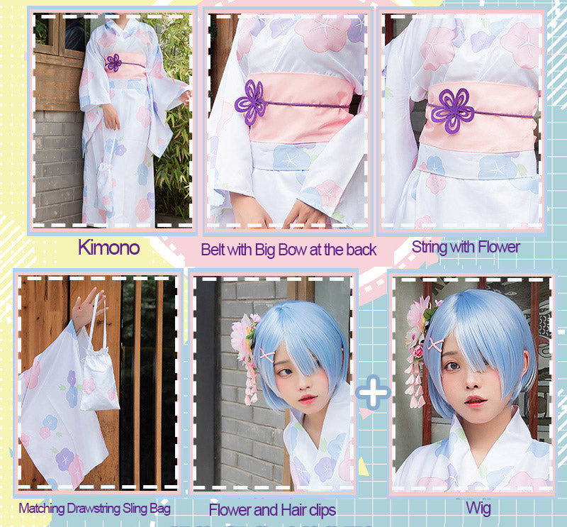 Rem Kimono Costume Set