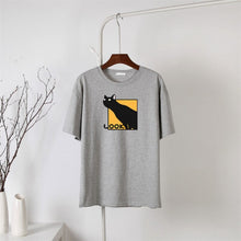 Load image into Gallery viewer, Sneaky Black Cat Tee [Plus Size Available]
